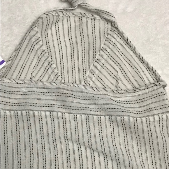 Roxy Women’s Cotton Stripe Halter Top - Picture 5 of 5